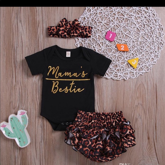 Two-Piece Set with Matching Headband - Picture 2 of 7